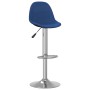 Kitchen stools 2 units blue fabric by , Kitchen stools - Ref: Foro24-333385, Price: 128,42 €, Discount: %