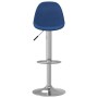 Kitchen stools 2 units blue fabric by , Kitchen stools - Ref: Foro24-333385, Price: 128,42 €, Discount: %