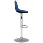 Kitchen stools 2 units blue fabric by , Kitchen stools - Ref: Foro24-333385, Price: 128,42 €, Discount: %