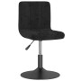 Sillas de comedor giratorias 6 unidades terciopelo negro de , Sillas de comedor - Ref: Foro24-3087489, Precio: 352,80 €, Desc...