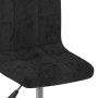 Swivel dining chairs 6 units black velvet by , dining chairs - Ref: Foro24-3087489, Price: 352,80 €, Discount: %