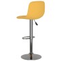 Kitchen stools 2 units yellow fabric by , Kitchen stools - Ref: Foro24-333952, Price: 136,67 €, Discount: %