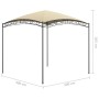 Cream gazebo 3x3x2.65 m 180 g/m² by vidaXL, Tents and gazebos - Ref: Foro24-313906, Price: 154,01 €, Discount: %