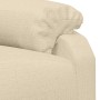 Sillón reclinable de tela crema de , Sillones - Ref: Foro24-344902, Precio: 190,99 €, Descuento: %