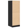 Engineered wood black medicine cabinet 40x41x118 cm by , Lockers and storage cabinets - Ref: Foro24-855197, Price: 87,80 €, D...