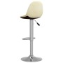 Kitchen stools 2 units cream fabric by , Kitchen stools - Ref: Foro24-333383, Price: 123,81 €, Discount: %