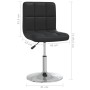 Dining chairs 4 units black synthetic leather by , dining chairs - Ref: Foro24-334190, Price: 205,99 €, Discount: %