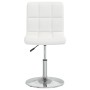 Silla de comedor de cuero sintético blanco de , Sillas de comedor - Ref: Foro24-3087438, Precio: 86,99 €, Descuento: %