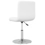 Silla de comedor de cuero sintético blanco de , Sillas de comedor - Ref: Foro24-3087438, Precio: 86,99 €, Descuento: %