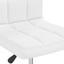 Silla de comedor de cuero sintético blanco de , Sillas de comedor - Ref: Foro24-3087438, Precio: 86,99 €, Descuento: %