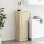 Engineered wood medicine cabinet in Sonoma oak 40x41x118 cm by , Lockers and storage cabinets - Ref: Foro24-855198, Price: 85...