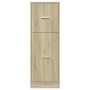 Engineered wood medicine cabinet in Sonoma oak 40x41x118 cm by , Lockers and storage cabinets - Ref: Foro24-855198, Price: 85...