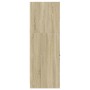 Armario botiquín madera de ingeniería roble Sonoma 40x41x118 c de , Taquillas y armarios de almacenamiento - Ref: Foro24-8551...