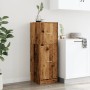 Aged engineered wood medicine cabinet 40x41x118 cm by , Lockers and storage cabinets - Ref: Foro24-855203, Price: 85,99 €, Di...