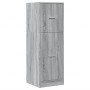 Armario botiquín madera ingeniería gris Sonoma 40x41x118 cm de , Taquillas y armarios de almacenamiento - Ref: Foro24-855201,...