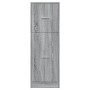 Armario botiquín madera ingeniería gris Sonoma 40x41x118 cm de , Taquillas y armarios de almacenamiento - Ref: Foro24-855201,...