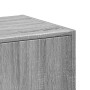 Medicine cabinet made of gray Sonoma wood engineering 40x41x118 cm by , Lockers and storage cabinets - Ref: Foro24-855201, Pr...