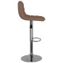 Kitchen stools 2 units brown fabric by , Kitchen stools - Ref: Foro24-333948, Price: 124,44 €, Discount: %