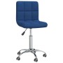 Silla de comedor giratoria tela azul de , Sillas de comedor - Ref: Foro24-3087535, Precio: 79,71 €, Descuento: %