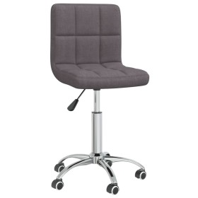 Swivel dining chair in gray taupe fabric by , dining chairs - Ref: Foro24-3087540, Price: 70,99 €, Discount: %