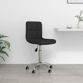 Black fabric swivel office chair by , Office chairs - Ref: Foro24-334319, Price: 87,11 €, Discount: %