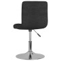 Swivel dining chairs, 6 units, black fabric. by , dining chairs - Ref: Foro24-3087464, Price: 314,44 €, Discount: %