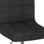 Swivel dining chairs, 6 units, black fabric. by , dining chairs - Ref: Foro24-3087464, Price: 314,44 €, Discount: %