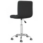 Swivel dining chair, black fabric by , dining chairs - Ref: Foro24-3087537, Price: 87,11 €, Discount: %