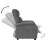 Dark gray fabric recliner by , Armchairs - Ref: Foro24-340182, Price: 191,94 €, Discount: %