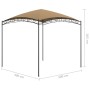 Cenador gris taupé 3x3x2,65 m 180 g/m² de vidaXL, Carpas y cenadores - Ref: Foro24-313907, Precio: 153,91 €, Descuento: %