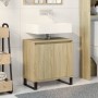 Armario de baño madera de ingeniería roble Sonoma 58x33x60 cm de , Muebles de baño - Ref: Foro24-849675, Precio: 57,72 €, Des...