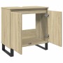 Badezimmerschrank aus Sonoma-Eiche-Engineered-Holz 58x33x60 cm. von , Badezimmermöbel - Ref: Foro24-849675, Preis: 57,72 €, R...