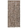 Brown and white chenille mosquito net curtain 90x220 cm by vidaXL, Mosquito nets for windows - Ref: Foro24-325452, Price: 60,...