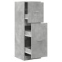 Medicine cabinet made of gray concrete wood engineering, measuring 40x41x118 cm. by , Lockers and storage cabinets - Ref: For...