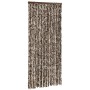 Brown and white chenille mosquito net curtain 90x220 cm by vidaXL, Mosquito nets for windows - Ref: Foro24-325452, Price: 60,...