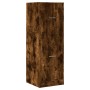 Engineered smoked oak wood medicine cabinet 40x41x118 cm by , Lockers and storage cabinets - Ref: Foro24-855200, Price: 85,50...