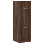 Medicine cabinet made of brown oak wood, 40x41x118 cm. by , Lockers and storage cabinets - Ref: Foro24-855202, Price: 87,80 €...