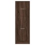 Medicine cabinet made of brown oak wood, 40x41x118 cm. by , Lockers and storage cabinets - Ref: Foro24-855202, Price: 87,80 €...