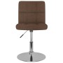 Swivel dining chairs, 2 units, brown fabric by , dining chairs - Ref: Foro24-334212, Price: 103,07 €, Discount: %