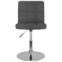 Sillas de comedor giratorias 4 unidades tela gris oscuro de , Sillas de comedor - Ref: Foro24-3087449, Precio: 215,78 €, Desc...