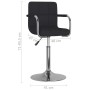 Black fabric dining chair by , dining chairs - Ref: Foro24-3087882, Price: 85,39 €, Discount: %