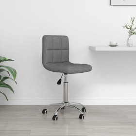 Light gray fabric swivel office chair by , Office chairs - Ref: Foro24-334313, Price: 96,26 €, Discount: %