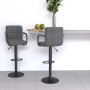 Kitchen stools 2 units light gray fabric by , Kitchen stools - Ref: Foro24-334635, Price: 154,99 €, Discount: %