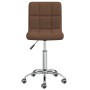 Swivel dining chair in brown fabric by , dining chairs - Ref: Foro24-3087534, Price: 84,00 €, Discount: %