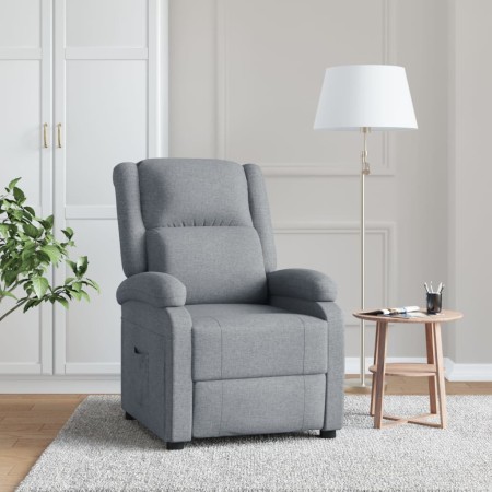 Light gray fabric recliner by , Armchairs - Ref: Foro24-340181, Price: 191,94 €, Discount: %