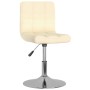 Swivel dining chairs, 2 units, cream-colored fabric by , dining chairs - Ref: Foro24-334211, Price: 110,45 €, Discount: %