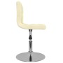 Swivel dining chairs, 2 units, cream-colored fabric by , dining chairs - Ref: Foro24-334211, Price: 110,45 €, Discount: %