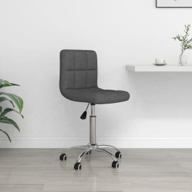 Dark gray fabric swivel office chair by , Office chairs - Ref: Foro24-334314, Price: 82,52 €, Discount: %