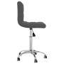 Silla de oficina giratoria tela gris oscuro de , Sillas de oficina - Ref: Foro24-334314, Precio: 82,70 €, Descuento: %