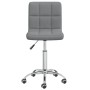 Light gray fabric swivel dining chair by , dining chairs - Ref: Foro24-3087531, Price: 96,26 €, Discount: %